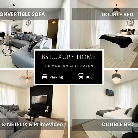 The Modern Chic Haven, La Defense アパート ブゾン